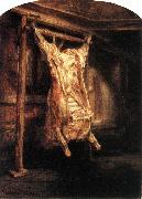 REMBRANDT Harmenszoon van Rijn The Flayed Ox Spain oil painting reproduction